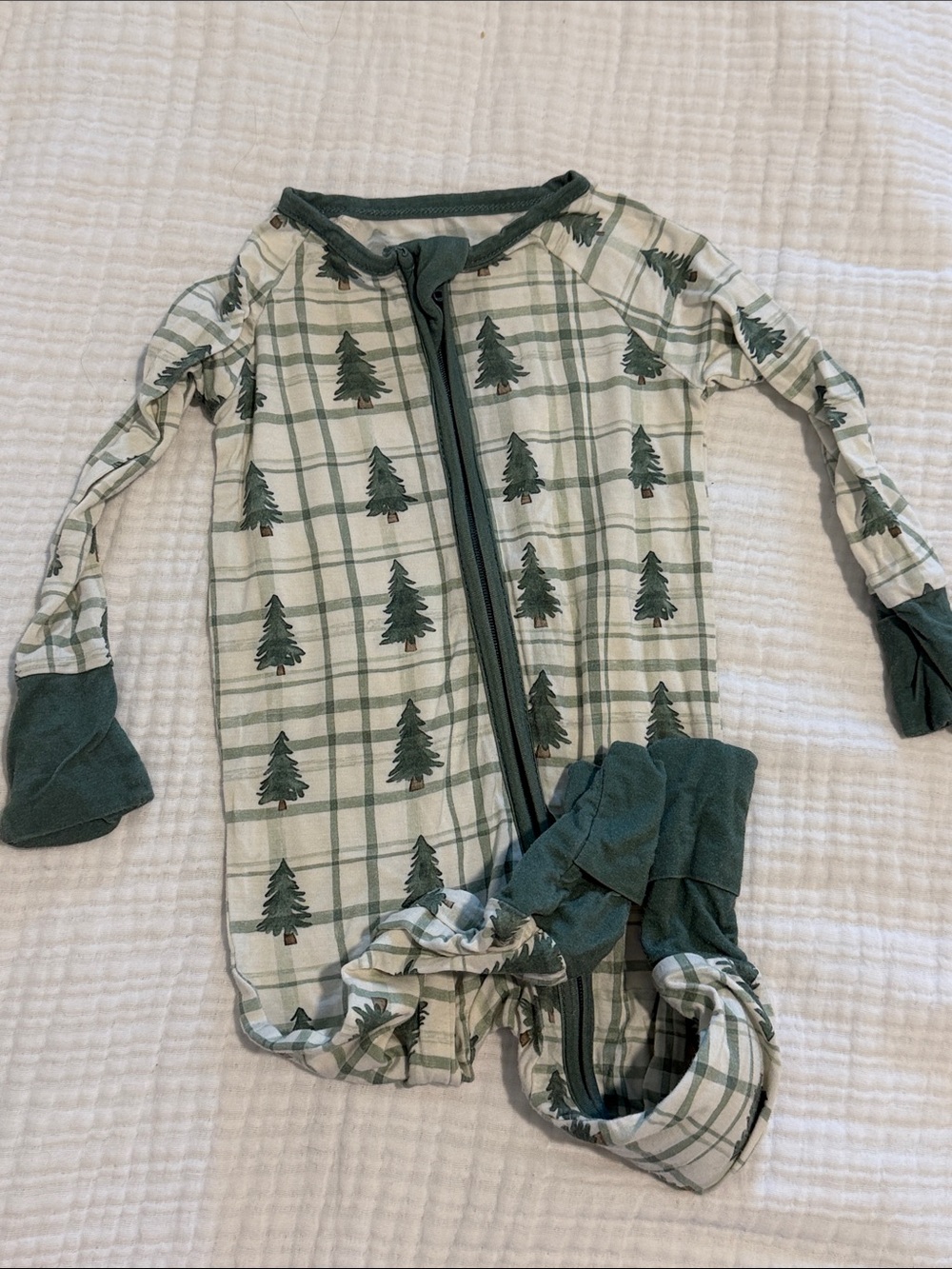 Little One Shop - Green Plaid Tree